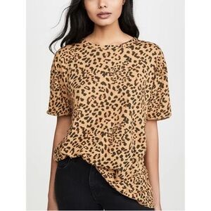 We The Free Cheetah Print Tee